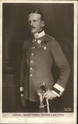 Prince Georg of Bavaria Royalty Postcard Postcard Postcard