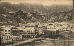 Panoramic View No. 2 Crater Aden, Yemen Middle East Postcard Postcard Postcard