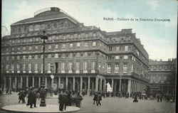 Theatre de la Comedie Francaise Paris, France Postcard Postcard Postcard