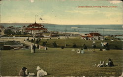 Ocean Beach, Looking North Durban, South Africa Postcard Postcard Postcard