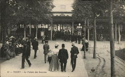 Le Palais des Sources Vichy, France Postcard Postcard Postcard