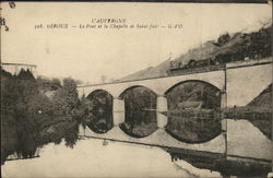 Le Pont et la Chapelle de Saint-Just Postcard