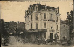 Hotel Terminus and Avenue de la Gare Postcard