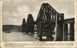 The Forth Bridge Postcard