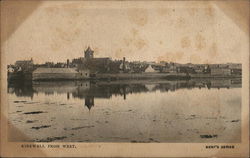 View of Town From the West Kirkwall, Scotland Postcard Postcard Postcard