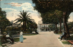 Parque Central. Central Park Havana, Cuba Postcard Postcard Postcard