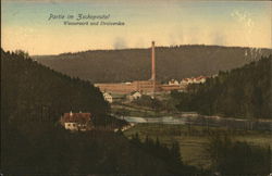 Partie im Zschopautal - Wasserwerk und Dreiwerden Germany Postcard Postcard Postcard