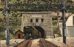 Loetschberg Tunnel - Simplon Tunnel Postcard