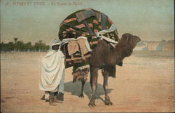 Scenes et Types - Un Basour de Mariee Postcard