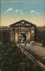 Parian Gates Manila, Philippines Southeast Asia Postcard Postcard Postcard