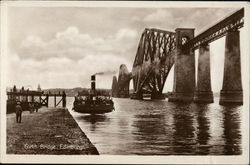 Forth Bridge Postcard