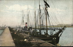 View of Harbor Postcard