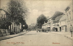 High Street, South View Postcard