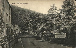 Village Scene Tintern Village, Wales Postcard Postcard Postcard