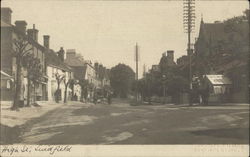 High St. Luidfield United Kingdom Postcard Postcard Postcard