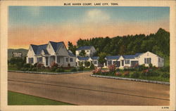 Blue Haven Court Lake City, TN Postcard Postcard Postcard