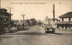 Lower Main Street, Hyannis Postcard