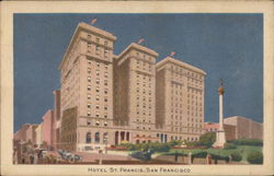 Hotel St. Francis Postcard