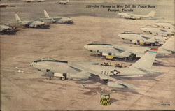 Jet Planes at Mac Dill Air Force Base Postcard