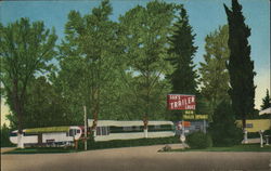 Dan's Trailer Lodge, Bakersfield's finest trailer park Postcard