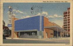 Union Bus Station Postcard