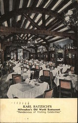 Karl Ratzsch's Milwaukee, WI Postcard Postcard Postcard