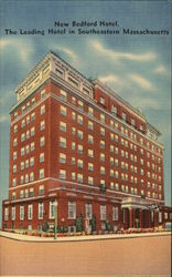 New Bedford , The Leading Hotel in Southeastern Massachusetts Postcard Postcard Postcard