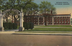 Methodist Hospital Postcard