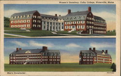 Women's Dormitory, Colby College Waterville, ME Postcard Postcard Postcard