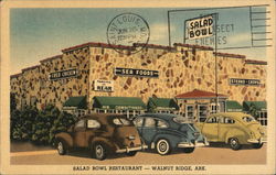 Salad Bowl Restaurant Postcard