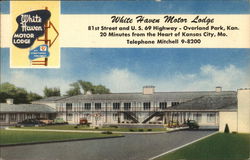 White Haven Motor Lodge Postcard