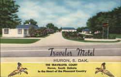 Traveler Motel Postcard