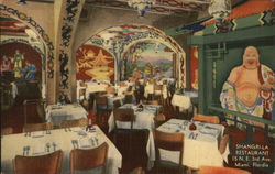 Shangri-la Restaurant Miami, FL Postcard Postcard Postcard