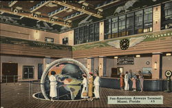 Pan-American Airways Terminal Postcard