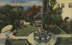 Hotel Laguna - Patio Postcard