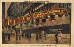 The Brass Rail Postcard