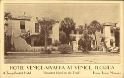 Hotel Venice-Myakka Florida Postcard Postcard Postcard