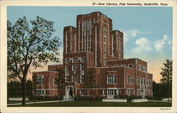 New Library, Fisk University Nashville, TN Postcard Postcard Postcard