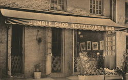 The Jumble Shop Restaurant Postcard