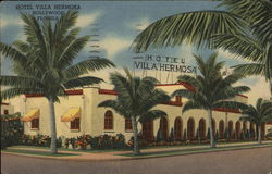 Hotel Villa Hermosa Hollywood, FL Postcard Postcard Postcard