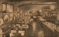 Ship's Cabin - "Dan & Louis Oyster Bar" Portland, OR Postcard Postcard Postcard