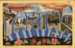 Greetings From Yakima Wash. Washington Postcard Postcard Postcard