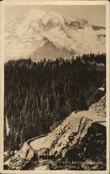 Mount Rainier from Inspiration Point Mount Rainier National Park Postcard Postcard Postcard