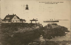 SS Northland Off Portland Head Postcard