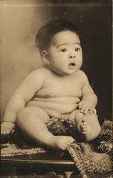 Southwest Indian Baby ca. 1909 Postcard