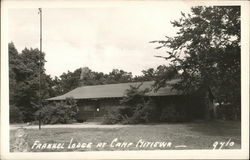 Frankel Lodge at Camp Mitigwa Postcard