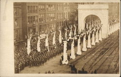 WWI Returning Soldiers Parade Cincinnati, OH Postcard Postcard Postcard