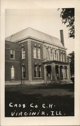 Cass County Court House Postcard