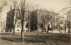 Court House Waterloo, IL Postcard Postcard Postcard