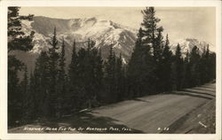 Highway near Top of Berthoud Pass Postcard